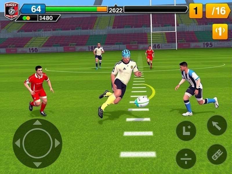 Rugby Raiders Avenger Game Screenshot